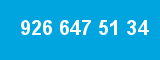 926 647 51 34